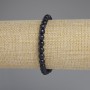 Aventurine Bracelet Night of Cairo Bead, faceted bead diameter 6mm±, length 18cm +