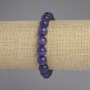 Tiger’s Eye Bracelet Smooth Beads, diameter 9.5mm±, length 18cm±, Stretch