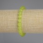Cat's Eye Bead Bracelet, Smooth Round Beads 8mm, 18cm Length, Stretch