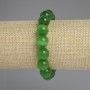 Bracelet Tiger's Eye smooth bead, diameter 12mm+-, length 18cm+- stretch