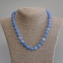 Aquamarine Beads Smooth Round 10mm ±, Length 45cm ±