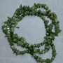 Jadeite Nugget Beads on Long Thread, 76 cm