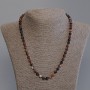 Agate Beads Smooth Round 6mm Diameter, 50mm Length with Clasp