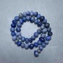 Blue Aventurine Teardrop Beads, 9–12 mm, 5 mm+ on Beading Wire, 40 cm+ length