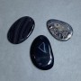 Pendant made of natural Agate stone 47-54×32-40mm± with natural imperfections assorted size