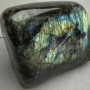 Souvenir Labrodor Natural Labradorite Stone 11x10, 5x6 cm ± 1330 g (natural flaws)