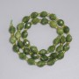 Jadeite Beads Faceted Grain 8x7mm+- Beads 3mm+-, Thread Length 38cm+-