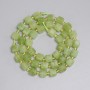 Chrysoprase Beads, Bead-cut Cube 6×6mm±, Czechim 3mm±, 37cm± strand on thread