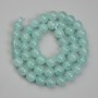 Amazonite Beads Sphere, 8mm diameter, length 37cm, on thread