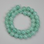 Amazonite Beads Sphere, 10mm diameter, 38cm length on thread