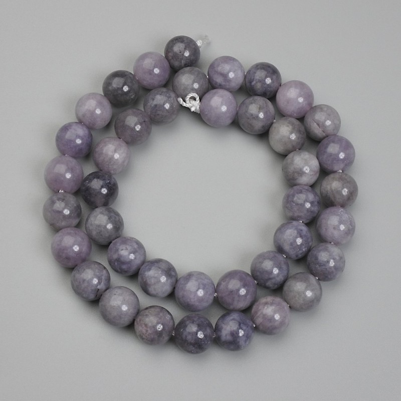 Iolite Beads Sphere 10mm, length 38cm ±