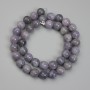Iolite Beads Sphere 10mm, length 38cm ±