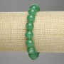 Chrysoprase Bracelet Smooth Beads, 10mm diameter, 18cm length stretch