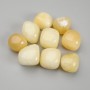 Natural Stone Onyx Yellow Tumbled Raw Nuggets without Hole 15-21x16-18mm+- (per 100g+-)