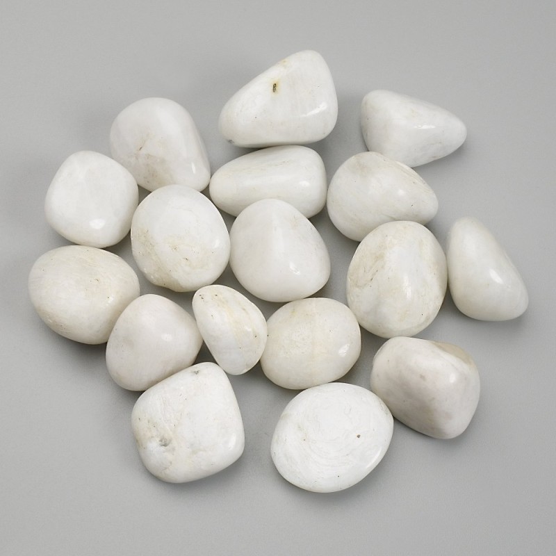 Adularite Cabochon Natural Stone with Nuggets, Undrilled 18-21×16-18 mm ± (per 100 g ±)