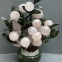 Decorative Tree with Natural Stone Pink Quartz 33-37mm+ flexible branches ~, length 25cm+