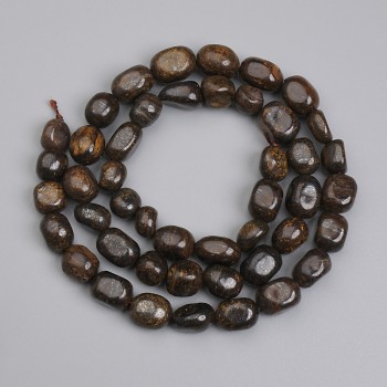 Bronzite Faceted Beads 6-11×5, 5-7, 5mm +-, thread length 40cm ±