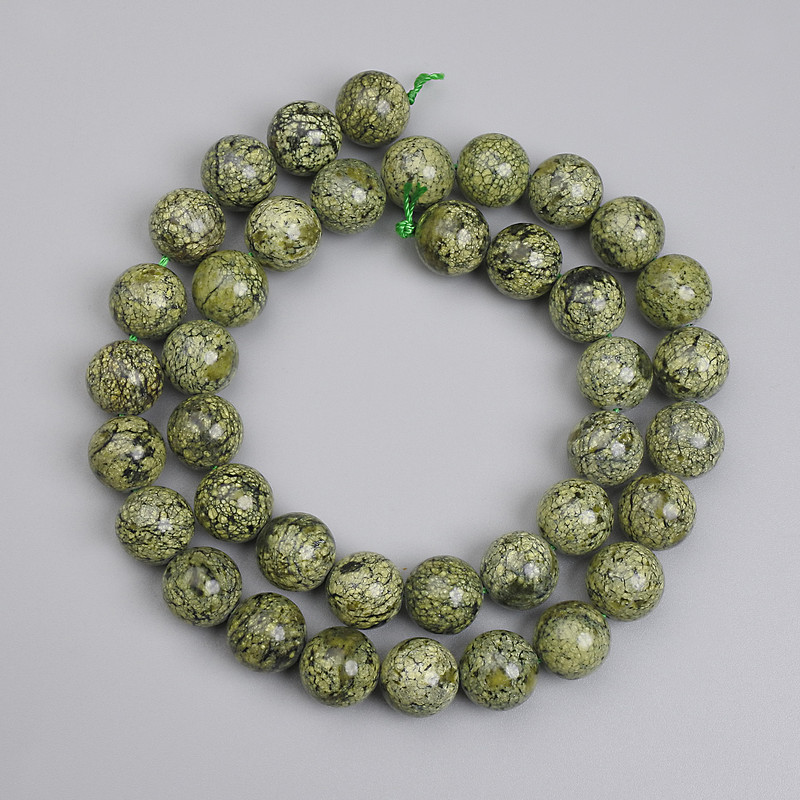Tiger's Eye Beads Smooth Round 10mm ±, on Thread 38cm ±