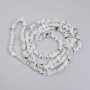 Adularia Crumb Beads, diameter 4-7×2-4mm +/-, thread length 78cm +/-