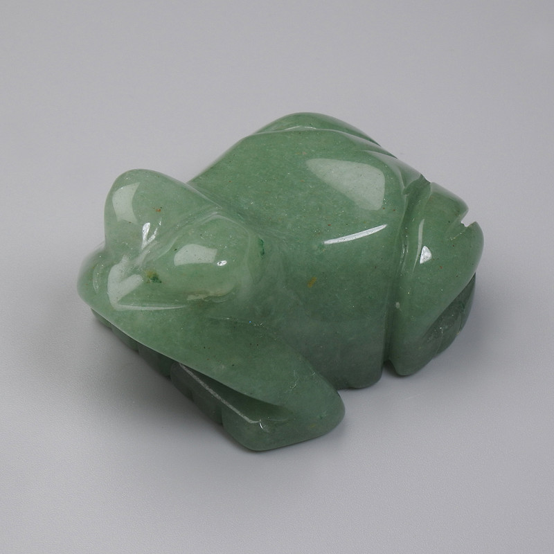 Frog Jade Statue 55x30x40 mm Souvenir