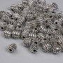 Bead Finding Inlay Bead Color of Metal: Silver, Diameter 5x5 mm ± hole, Diameter 2 mm ± packaging 20 g ~70 pcs.