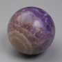 Price per 100 g! Gift sphere made of natural stone Amethyst with Agate, diameter 52mm+