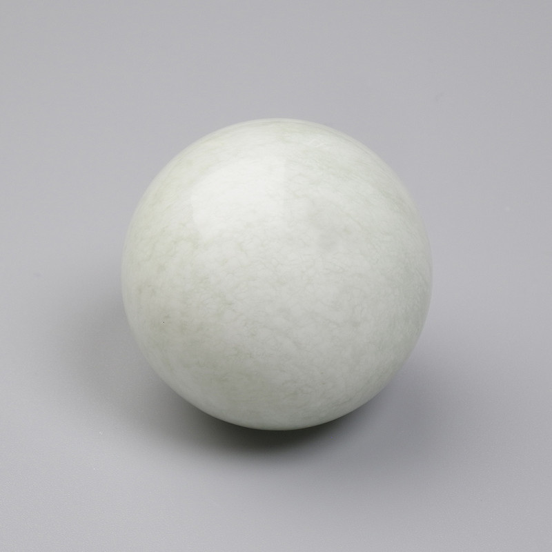 Natural Serpentine Stone Globe Sphere, 30mm diameter