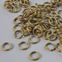 Cturnable ring component, 6mm diameter, pack 990 g, bronze color