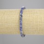 Sodalite Bracelet Cubes 4.5x4.5mm±, 18cm± Stretch