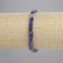 Sodalite Bracelet Cubes 4.5x4.5mm, Stretch, 18cm