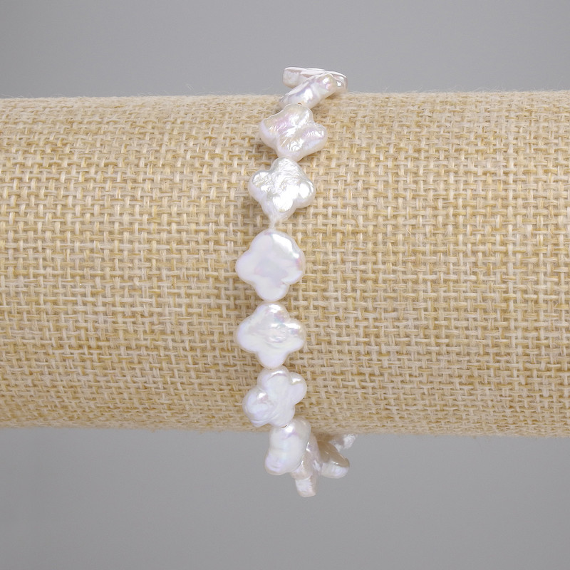 Bracelet Baroque Pearls with Petrol Tattoo Constellation?
