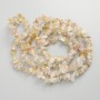 Citrine Beads Natural Stone Chip on Thread, 6-14×3-5 mm, length 80 cm