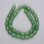 Jade Beads Barilo (Barillo) 10x8 mm on thread, length 37 cm