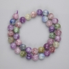 Lepidolite Beads Smooth Sphere 10mm Diameter, 38cm Length on Thread