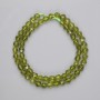 Chrysoprase Beads, Multifaceted, 5mm diameter, 5x5mm±, thread length 37cm±