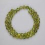 Chrysoprase Beads – Multisided, 7–7.5 mm diameter, 5×7–7.5, 36 cm length on thread