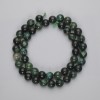 Emerald Beads Smooth Round 8.5 mm on Thread, length 39 cm +/-
