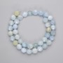 Morganite Beads Faceted Round 9mm, 38cm+ length on Thread