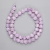 Kunzite Beads Smooth Sphere Ø 8.5 mm on Thread, length 39 cm
