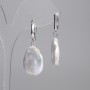 Earrings Baroque Pearls 29mm+-, length 40mm+-