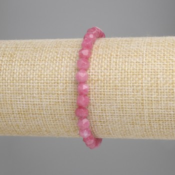 Tourmaline Bracelet, Multifaceted, diameter 6x5, 5mm+-, length 18cm+-, stretch