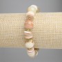 Onyx Bracelet Smooth Round Bead 12mm+ Rondels, diameter 10x2mm+ Hematite 3mm+-, length 18cm+- Stretch