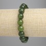 Jadeite Bracelet Smooth Beads, 10mm± Diameter (stretch), 18cm± Length