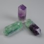 Souvenir pencil natural stone Fluorite, diameter 50x23mm± (price per 1 pc)