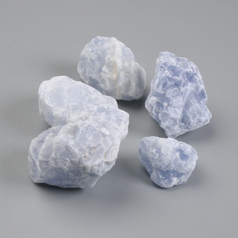 Aquamarine natural untreated stone, diameter 30-45×25-35×19-24mm± (assorted sizes) (Price per 100 g)