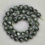 Seraphinite Natural Stone Beads Smooth Round 10mm Diameter, 39cm Length on Thread