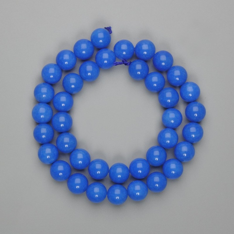Apatite Beads Smooth Sphere, diameter 10mm±, length 38cm± on thread
