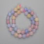 Morganite Beads Smooth Ball 10mm Diameter, 38cm Length on Thread