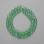 Jade Beads Faceted Round Beads 8mm on String, 37cm length ±