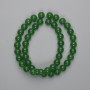 Jade Beads Smooth Round 8mm, 38cm+ length, on fishing line